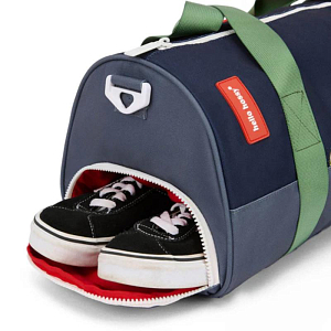 Сумка спортивная Hello Hossy "Mini Marine", темно-серый микс с бежевым